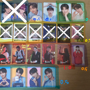 킹키부츠 행운포카/몬스타엑스 형원/차은우/변우석/임영웅/스킨즈 이미지