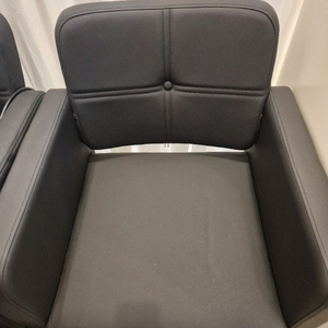 미용실 전동의자 블랙2대 이미지