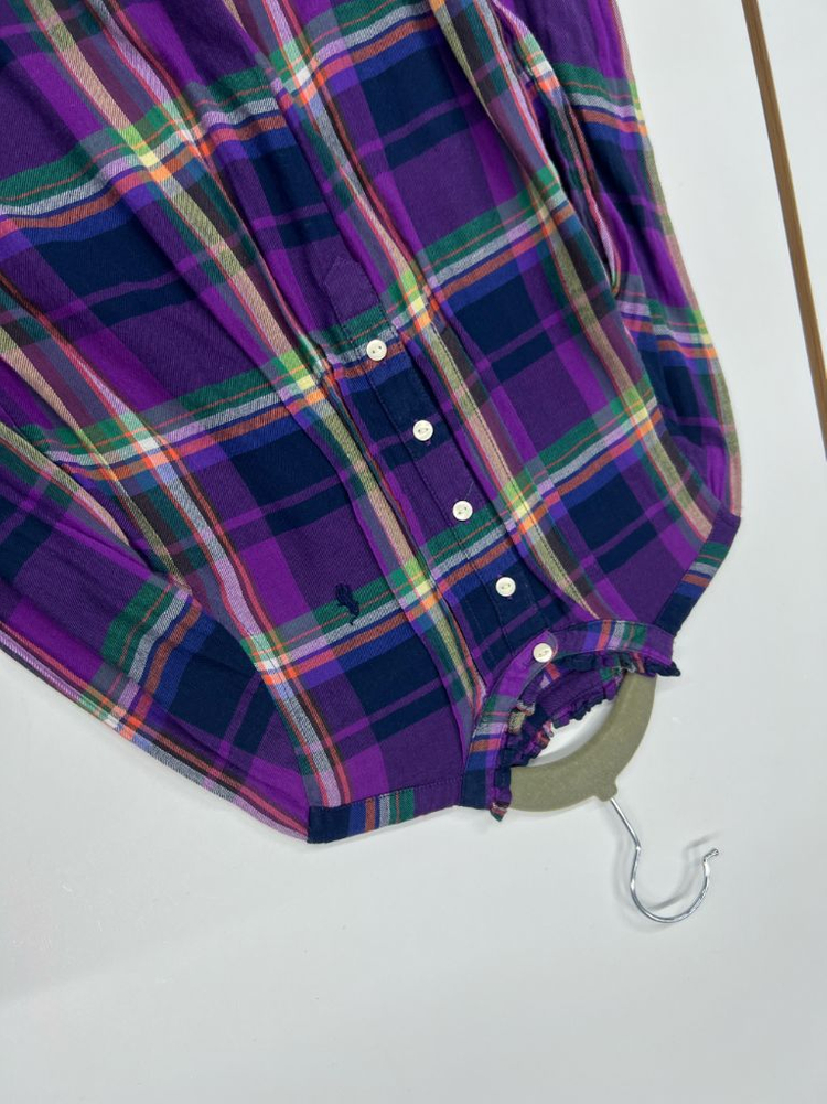 폴로 5 체크 블라우스 키즈 110 여아 110 이미지