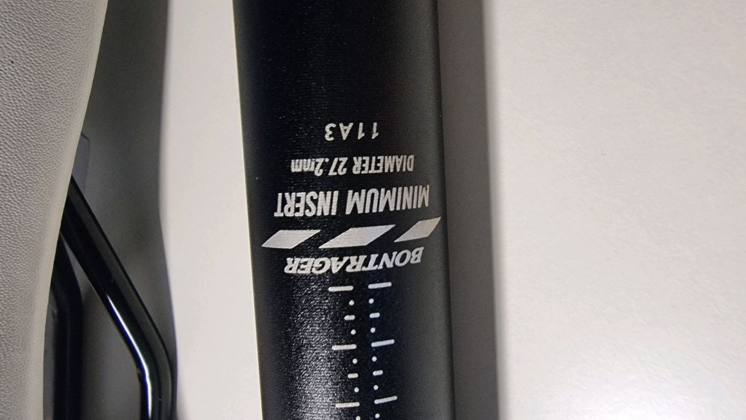 자전거 본트래거 싯포스트 27.2mm 판매합니다. 이미지