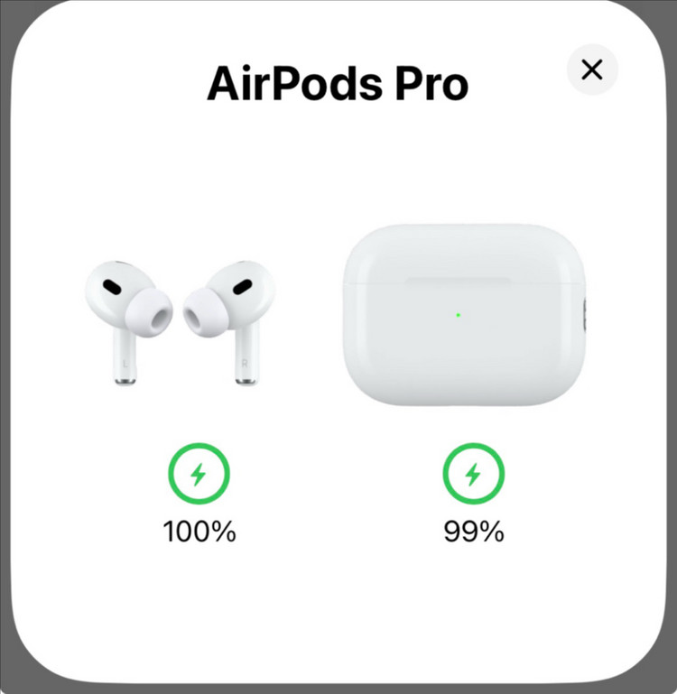 에어팟 프로2 8핀(오른쪽 유닛 고장, 본체 정상) 이미지