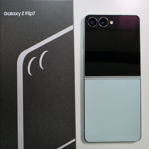 갤럭시 Z Flip7 민트(삼성닷컴전용) 512gb 자급제 s급 판매입니다.삼케플 가입가능 이미지