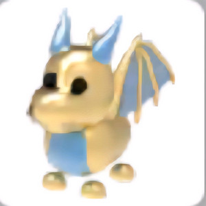 입양하세요 황금드래곤 이미지