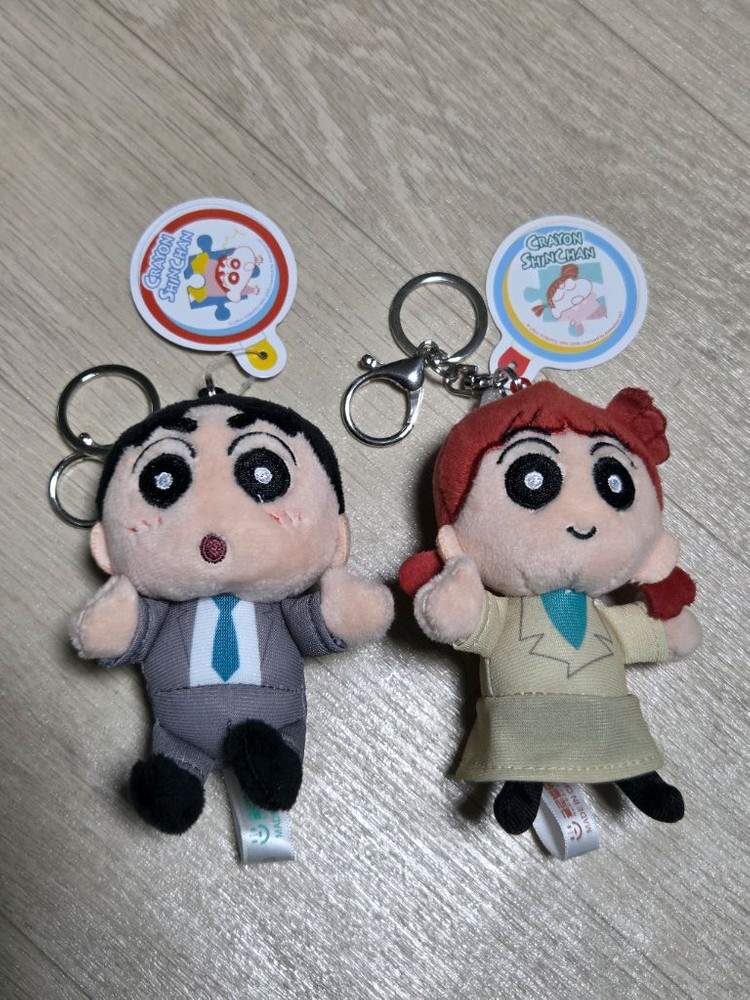 캐릭터 인형 키링 세트 이미지