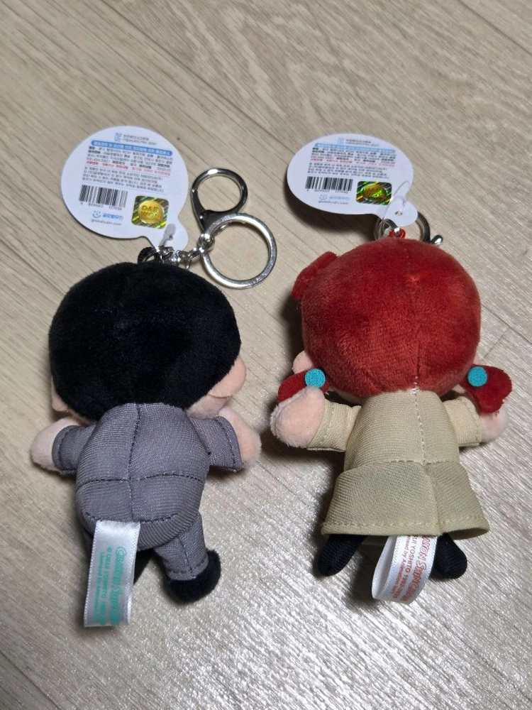 짱구 캐릭터 인형 키링 세트 새제품 일괄 이미지