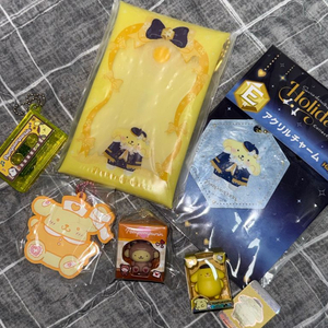 폼폼푸린 쿠지 가챠 쌀알피규어 판매 이미지