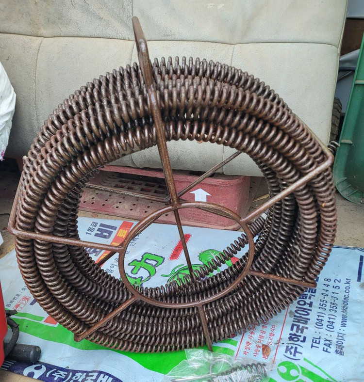 록스 하수구 스프링 청소기 RK1000 1회사용 보관만으로 팝니다. 가격내림 이미지