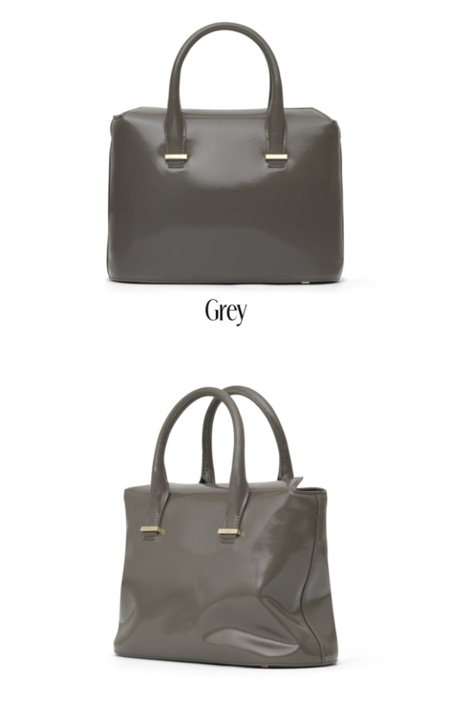 소윰 페이턴트 백 (그레이컬러) soyoom 이미지