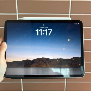 아이패드 프로 11 M1 128GB 와이파이 모델 + 애플펜슬 2세대 + 정품 스마트폴리오 케이스 이미지