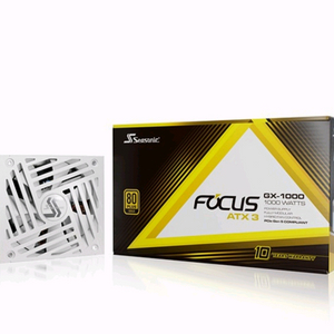 시소닉 파워 FOCUS V4 GX-1000 GOLD 풀모듈러 ATX3.1 화이트 삽니다 이미지