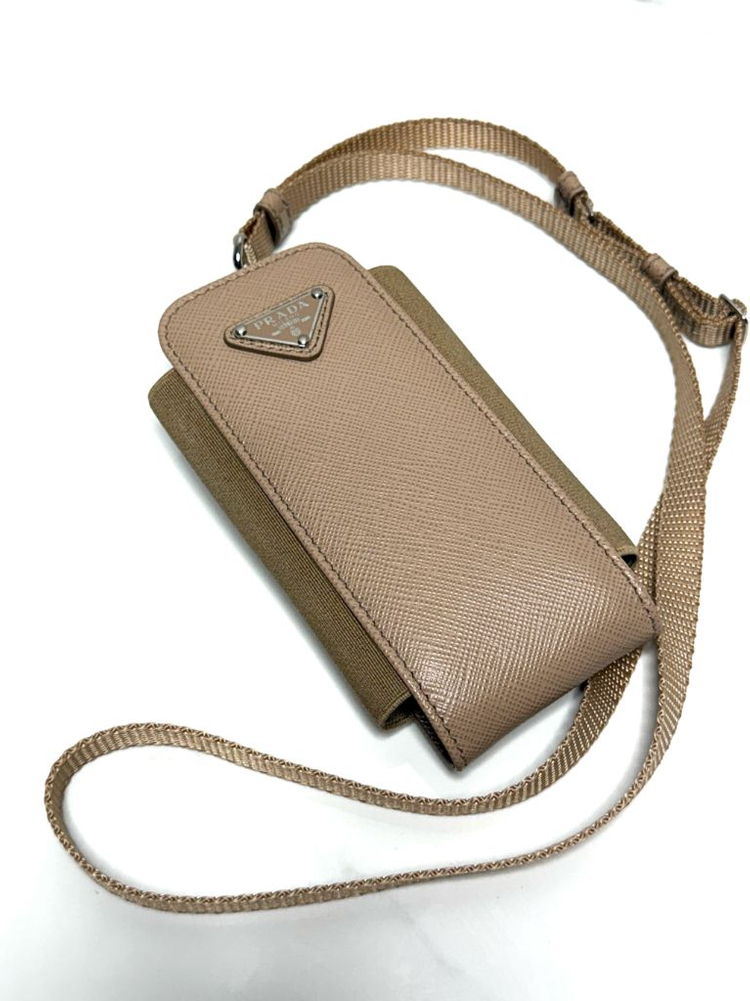 (정품/A)프라다 사피아노 밴딩 폰케이스 크로스백 이미지