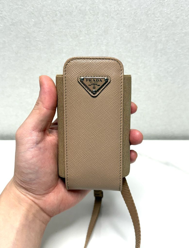 (정품/A)프라다 사피아노 밴딩 폰케이스 크로스백 이미지