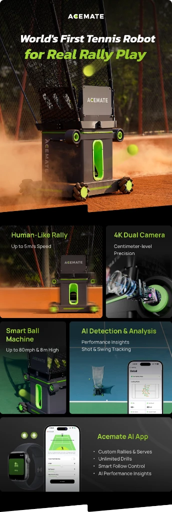 Acemate Tennis Robot 볼 머신 전용 이미지