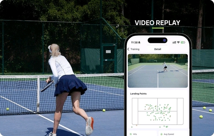 Acemate Tennis Robot 볼 머신 전용 이미지