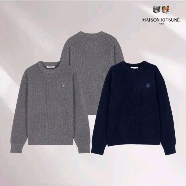 메종키츠네. 와플 니트 새상품 이미지