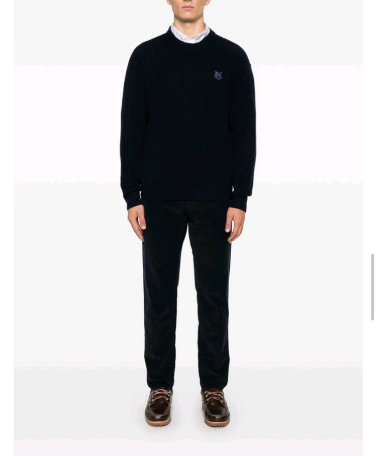 메종키츠네. 와플 니트 새상품 이미지