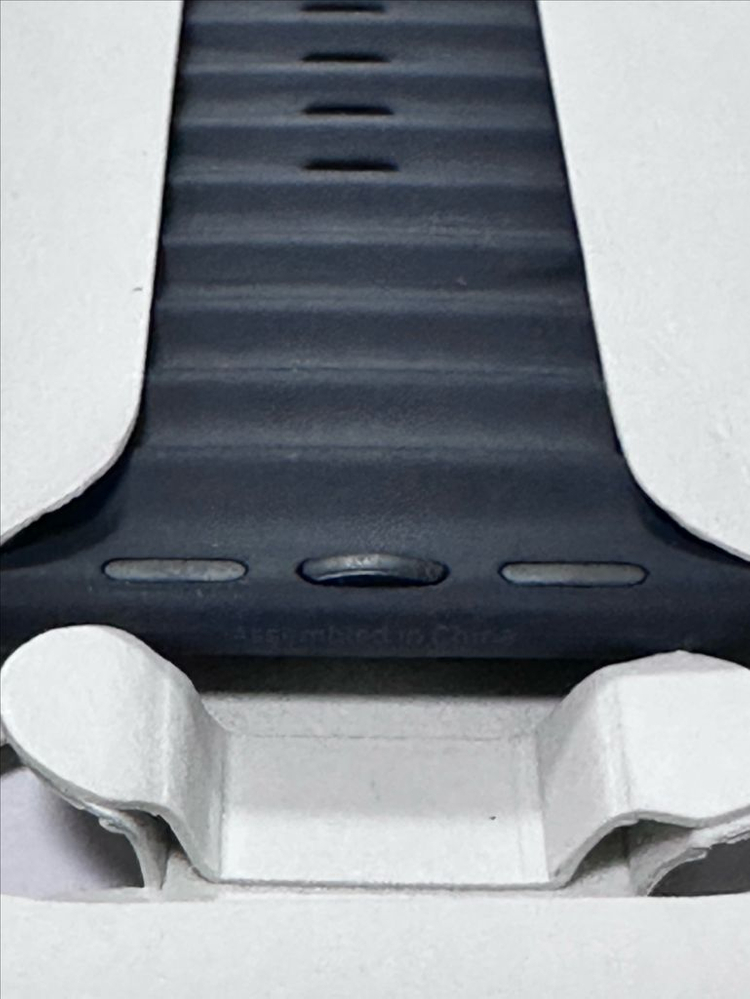 애플워치 미드나이트, 내추럴티타늄 오션밴드 이미지