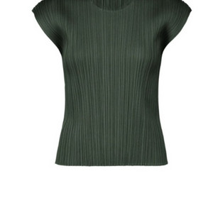(새상품)플리츠플리즈 먼슬리 다크그린 탑 3 이미지