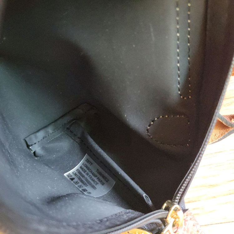 롱샴 르플리아쥬 미니 핸들 파우치 이미지