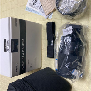 소니용 e마운트 시그마 40mm F1.4 이미지