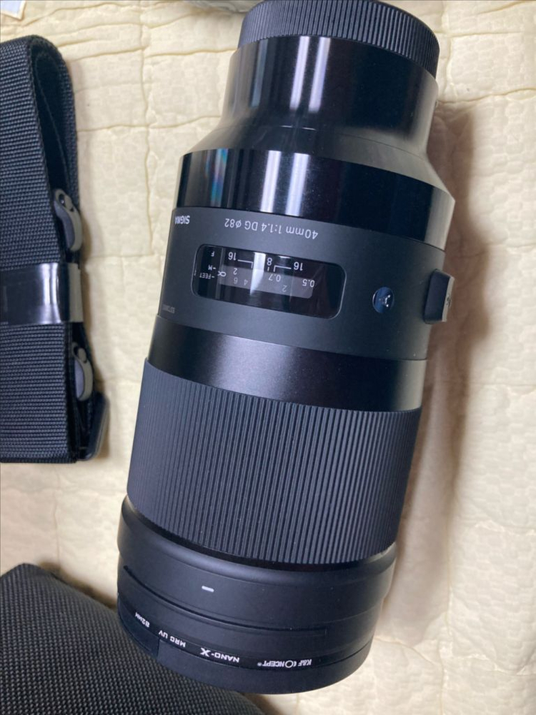 소니용 e마운트 시그마 40mm F1.4 이미지