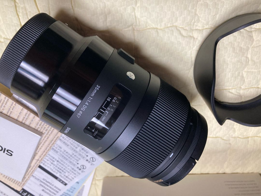 소니 e마운트 시그마 35mm F1.4 이미지