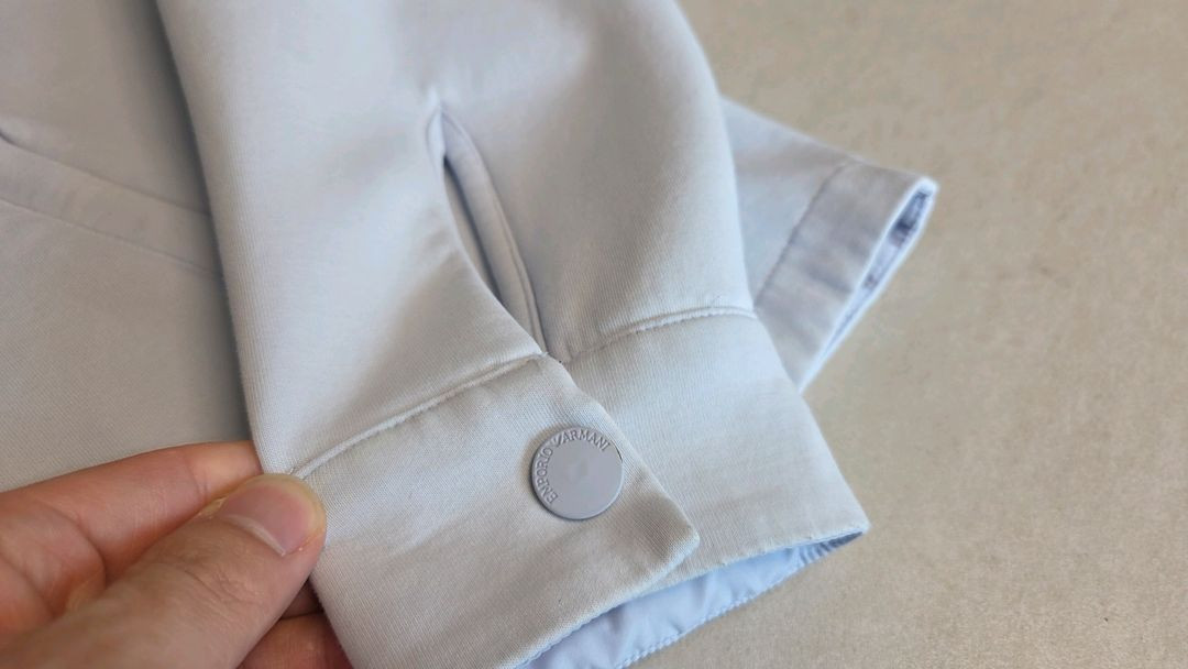 엠포리오 아르마니 오버핏 이글 로고 후드 집업 이미지