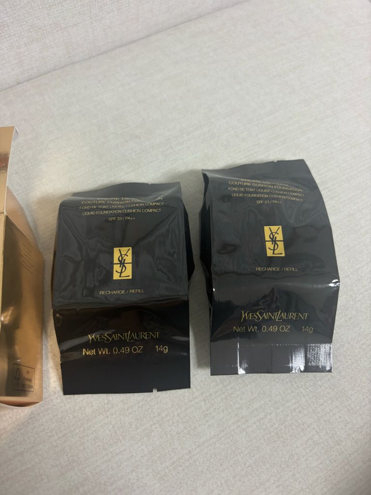 입생로랑 엉크르드뽀 쿠션20호 리필 새것 정품 이미지