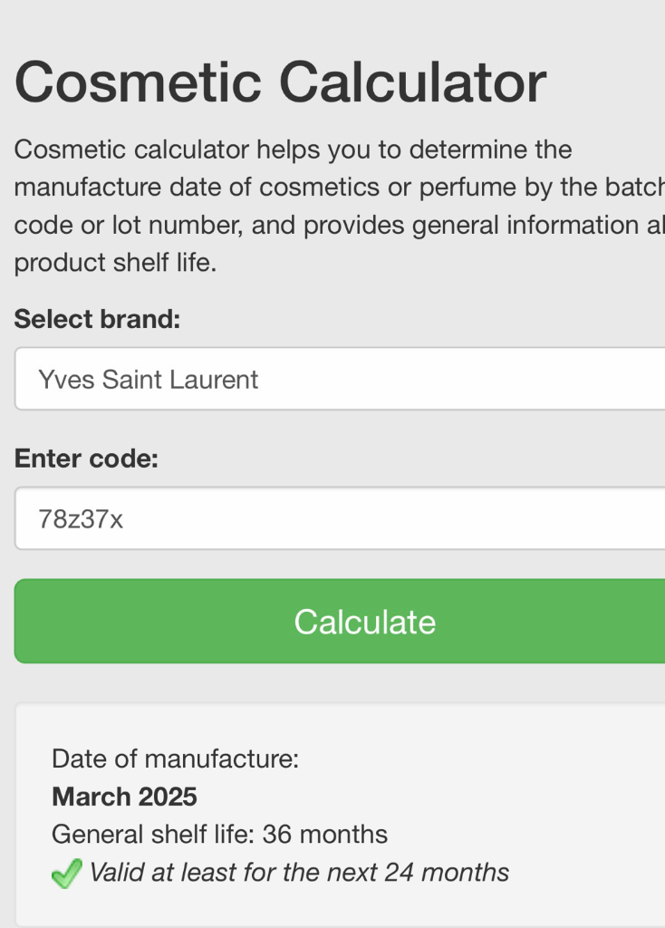 입생로랑 엉크르드뽀 쿠션20호 리필 새것 정품 이미지
