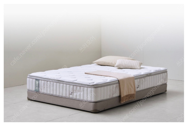 한샘 가구 아임빅 수납침대 SS 패브릭헤드형 + 유로 404 솔리드 매트리스 포함 일체 (경기 부천 고강동) 이미지