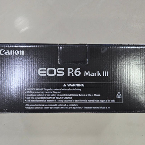 캐논 EOS R6 Mark III 미개봉 새제품 이미지