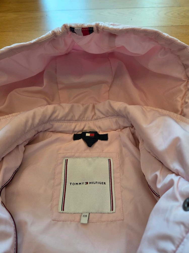 타미힐피거 키즈 퀼팅 경량 패딩 자켓 128사이즈 이미지