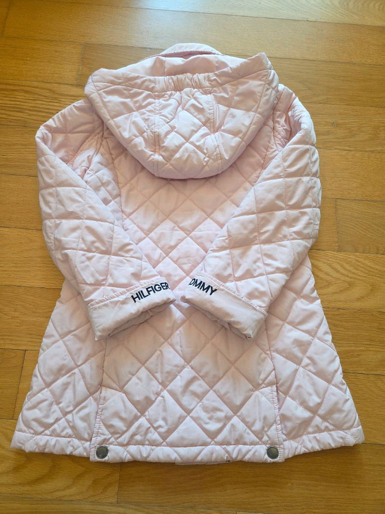 타미힐피거 키즈 퀼팅 경량 패딩 자켓 128사이즈 이미지