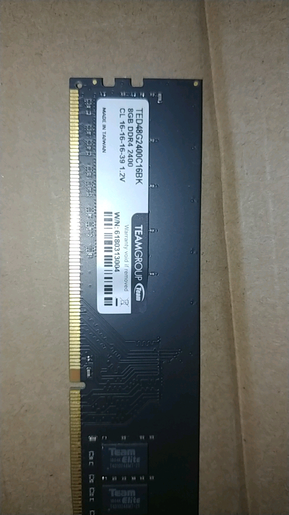 총 64기가 ddr4 16g 32gb 8gb 2개 팝니다 bitis team group klevv 안심거래 이미지