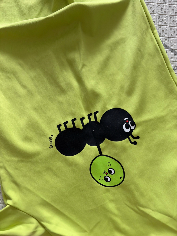 에그녹 라임색 래쉬가드,에그녹 개미 10y 이미지