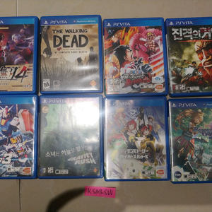 ps vita 워킹데드 전국무쌍4 라그나로크오디세이 여신전생 그라비티러쉬 원피스버닝블러드 건담브레이커3 디지몬스토 이미지