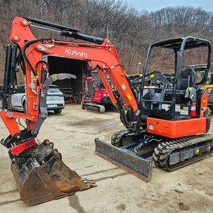 중고 미니굴삭기 구보다U30 회전링크,코끼리집게 풀셋 이미지