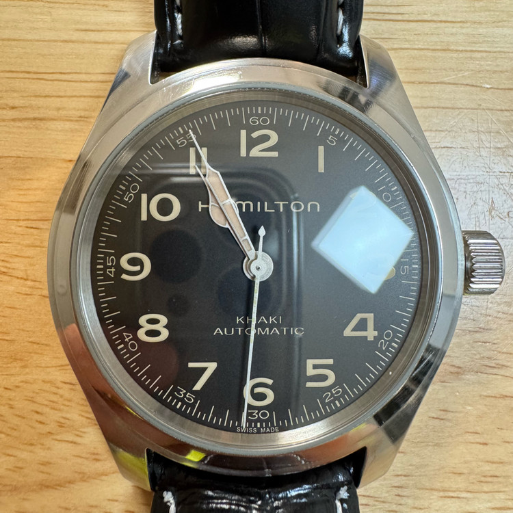 해밀턴 [카키필드 머피] 42mm 오토매틱드레스워치 필드워치 (S급) 이미지