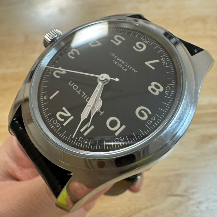 해밀턴 [카키필드 머피] 42mm 오토매틱드레스워치 필드워치 (S급) 이미지