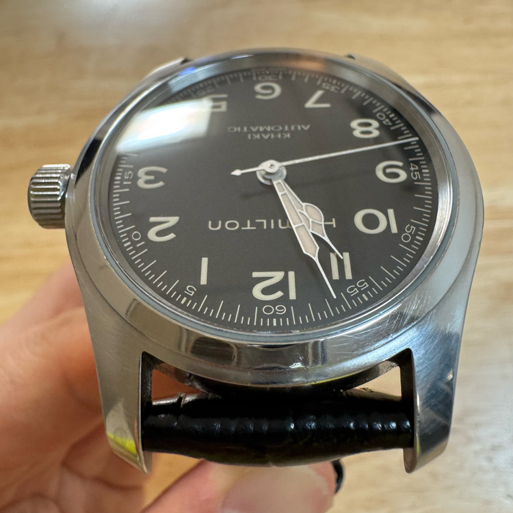 해밀턴 [카키필드 머피] 42mm 오토매틱드레스워치 필드워치 (S급) 이미지