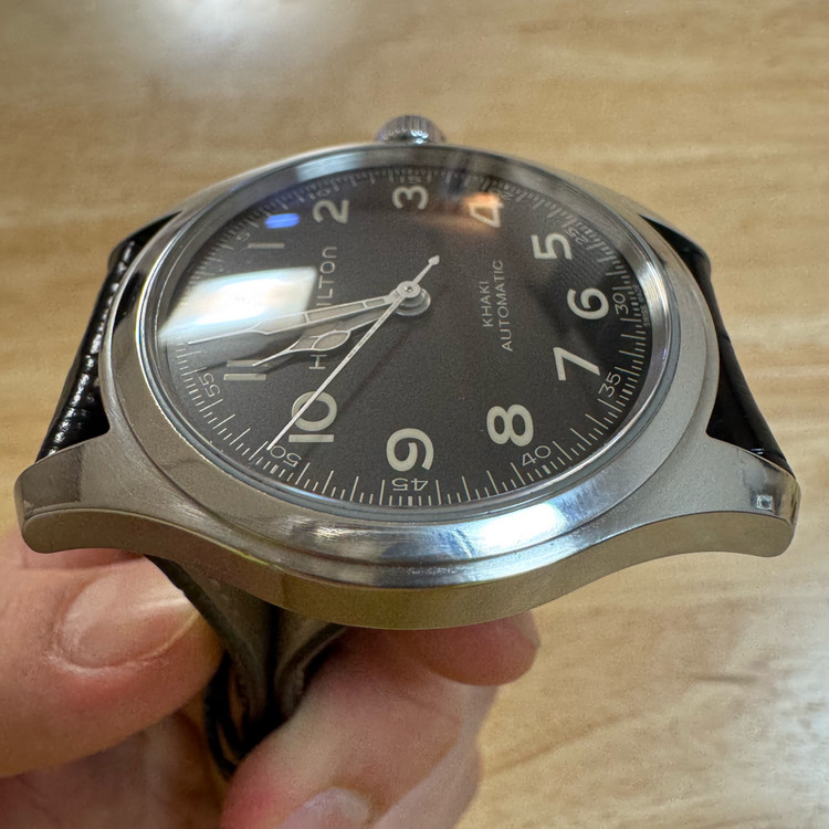 해밀턴 [카키필드 머피] 42mm 오토매틱드레스워치 필드워치 (S급) 이미지