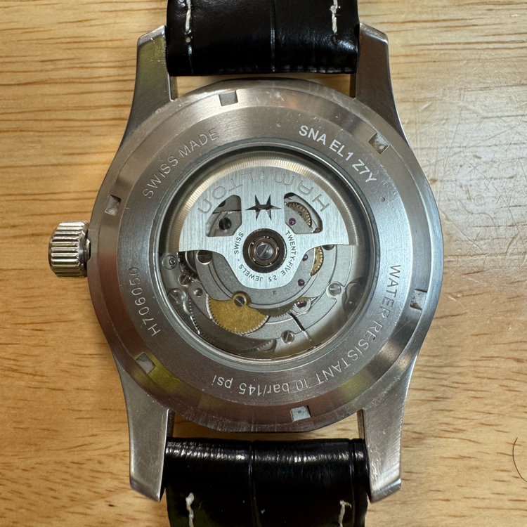 해밀턴 [카키필드 머피] 42mm 오토매틱드레스워치 필드워치 (S급) 이미지