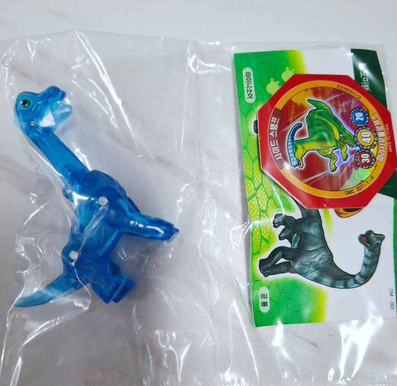 공룡메카드 크리스탈 타이니소어 8종 개별판매 이미지