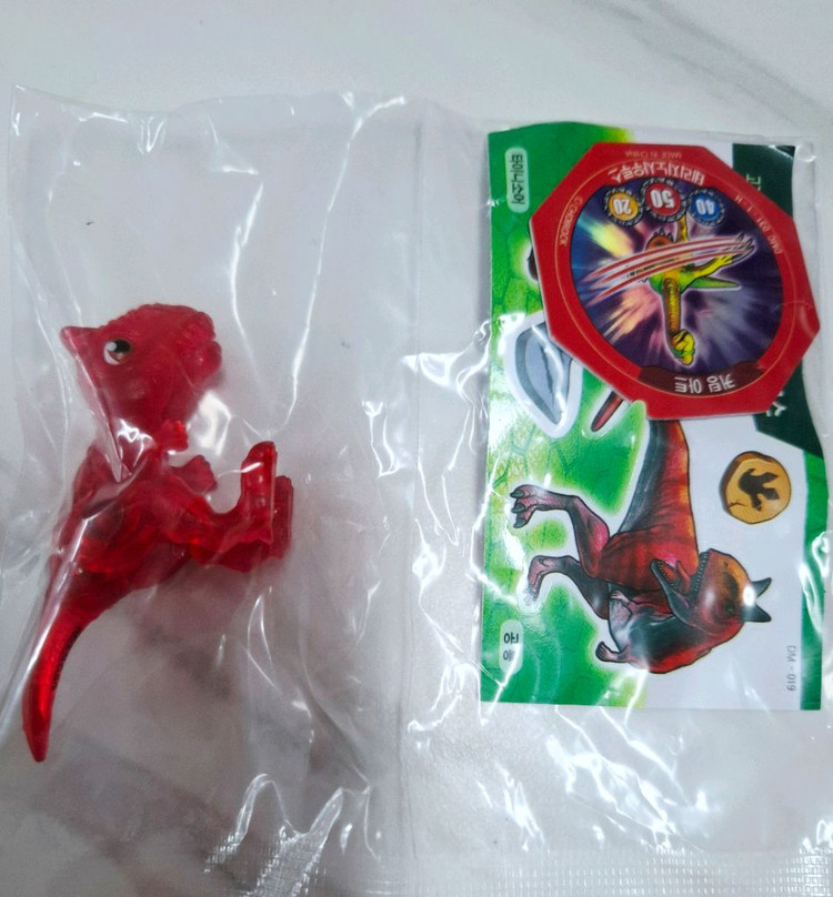 공룡메카드 크리스탈 타이니소어 8종 개별판매 이미지