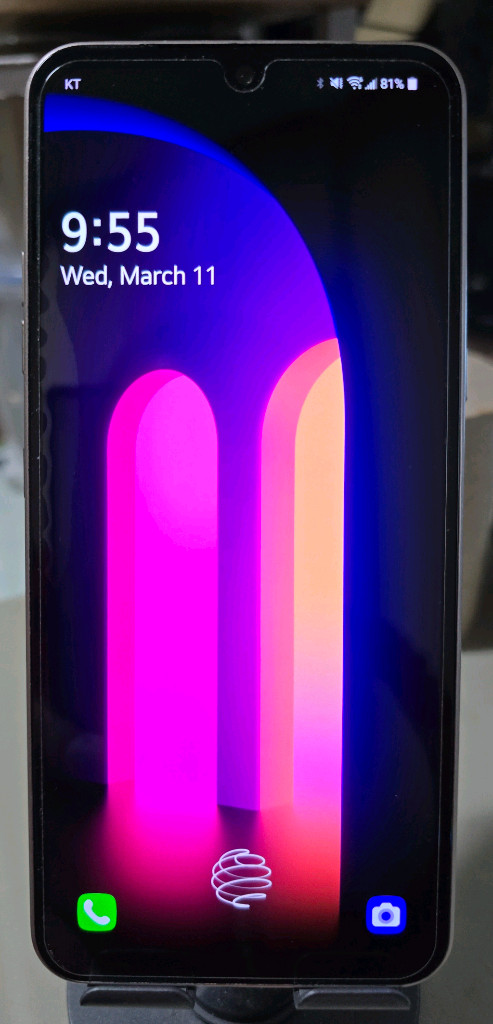 LG V60 128기가 T-Mobile 블루 이미지