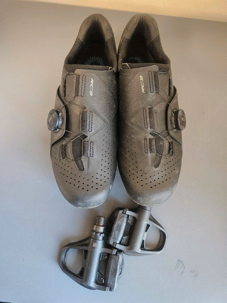 시마노 RC3 클릿슈즈 41(255) & 550클릿 페달 세트 이미지