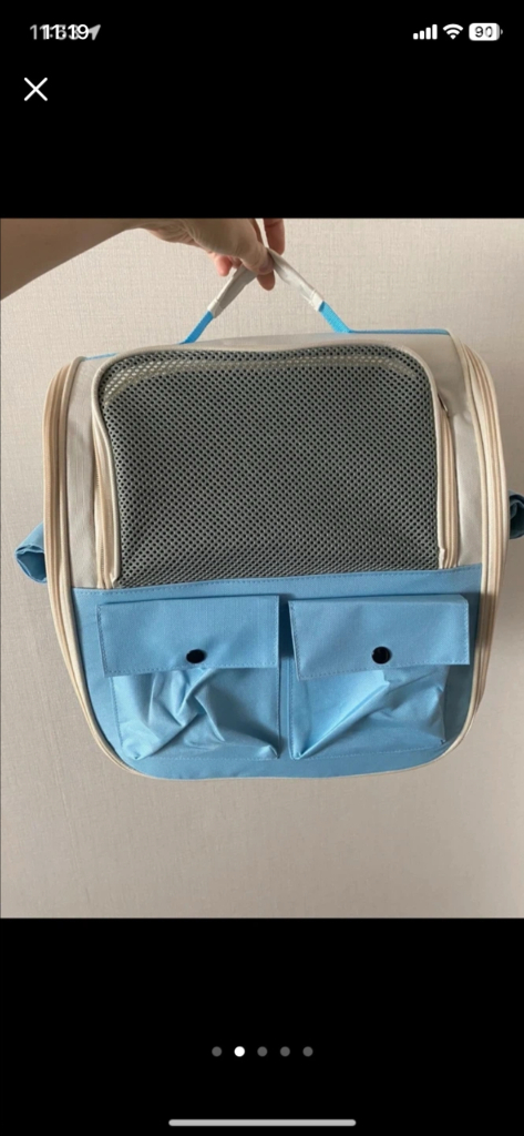 강아지 고양이 백팩 캐리어 이미지