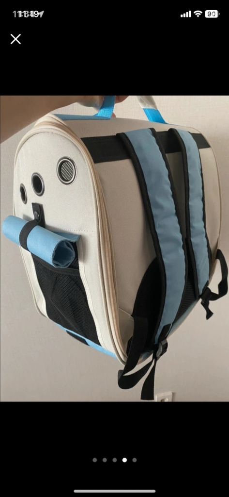 강아지 고양이 백팩 캐리어 이미지