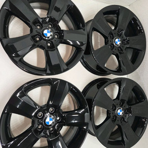 BMW F body 18인치 순정 블랙유광 분체도장 복원휠 이미지