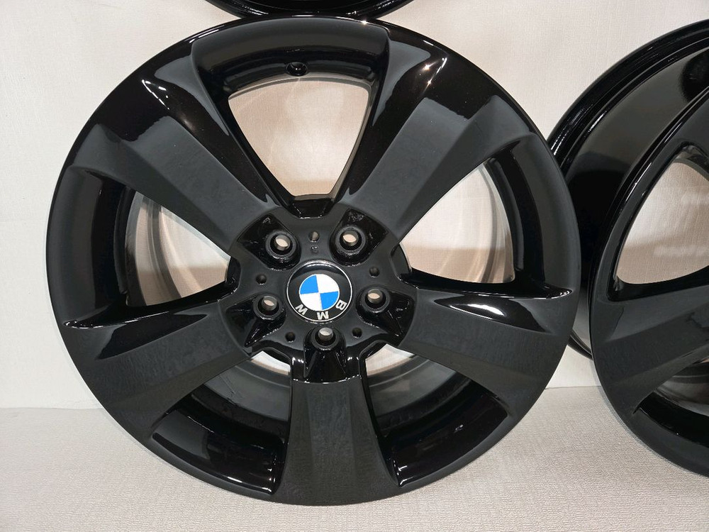 BMW F body 18인치 순정 블랙유광 분체도장 복원휠 이미지